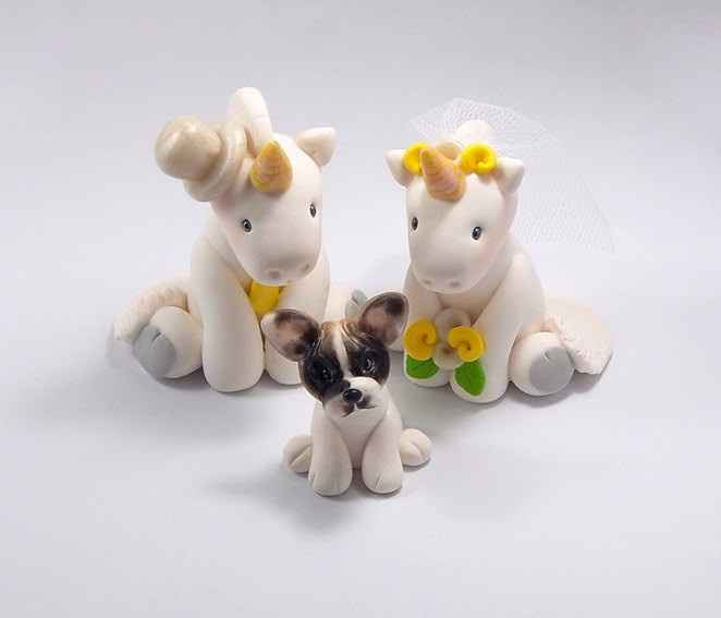 6 cake toppers de unicornio ¿te atreverías?