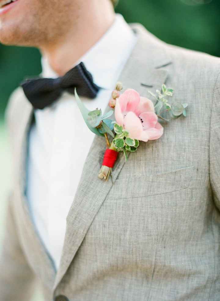 ¡Si quiero este boutonniere!