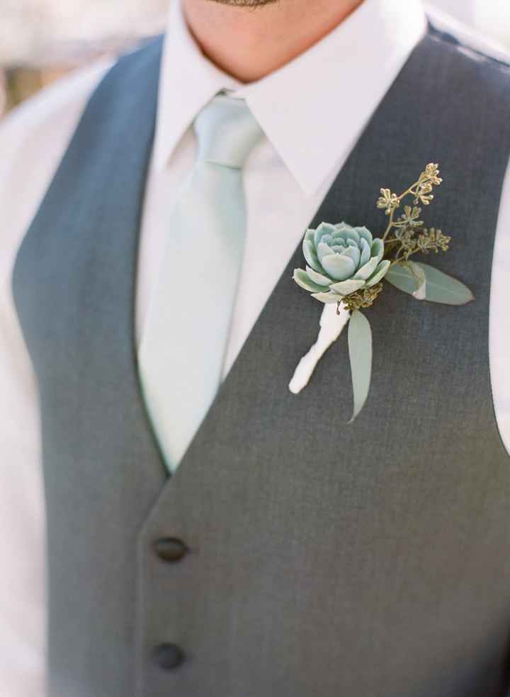 ¡Si quiero este boutonniere!