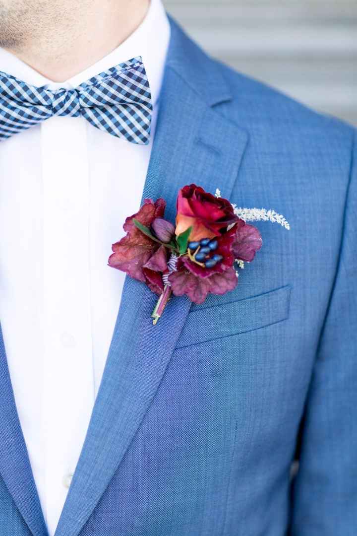 ¡Si quiero este boutonniere!
