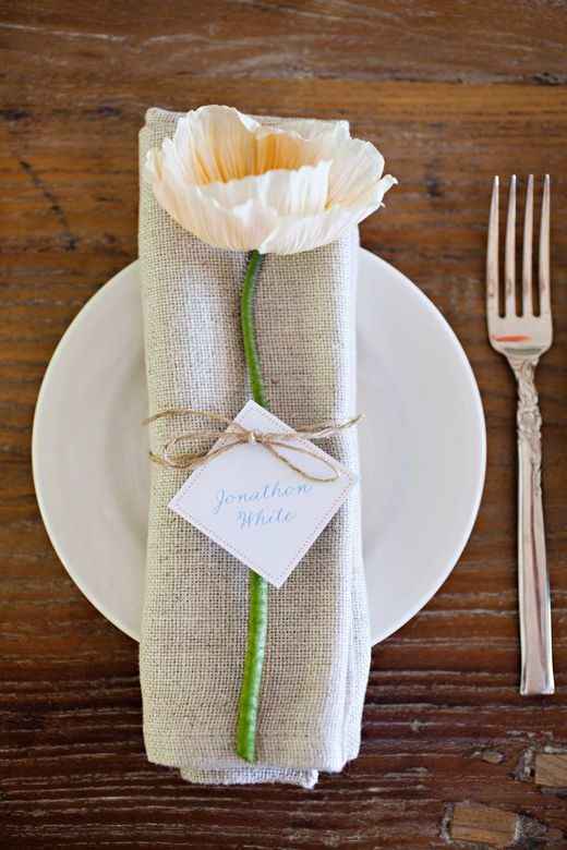 6 ideas para decorar las servilletas
