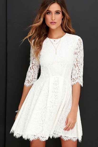 10 vestidos bonitos para tu boda civil