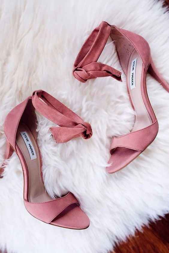 10 zapatos rosas para novia ¡elige uno!