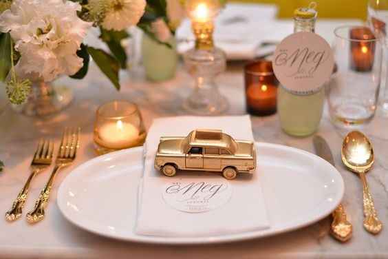 Boda temática: taxis