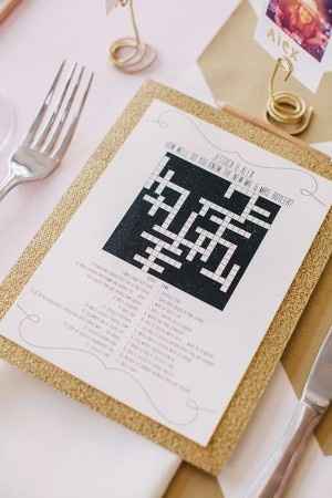 Crucigramas para tus invitados  ¿sí o no?