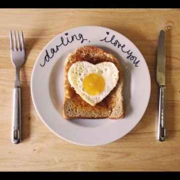 Desayunos para demostrarle tu amor... 😍