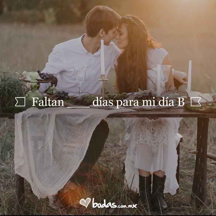 ¿Cuántos días faltan para tu día B?