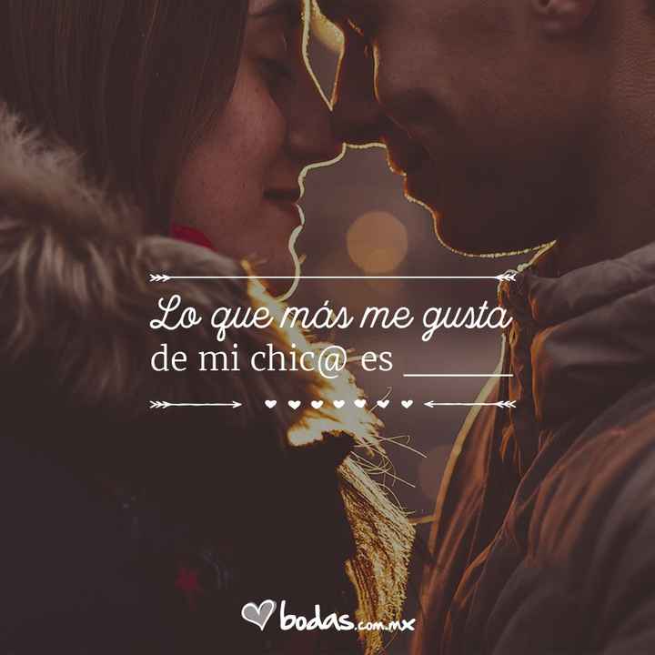 ¿Qué es lo que más te gusta de tu pareja?