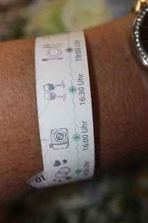 Programa de boda en pulsera ¿si o no?