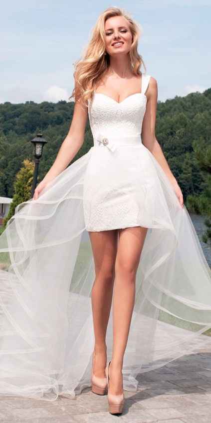 ¿Con qué vestido irías a tu boda civil?