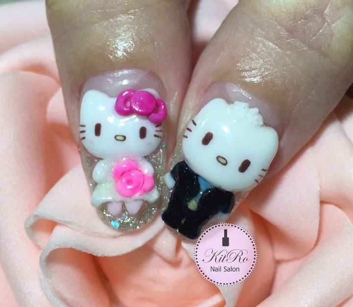 Esas uñas... ¡no me las pongo!