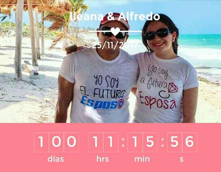 100 días para mi boda!! - 1