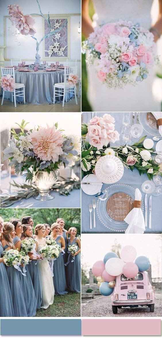 ¿Qué color escoges para tu boda?