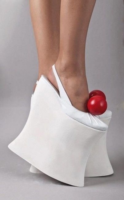 Yo nunca usaría esos zapatos