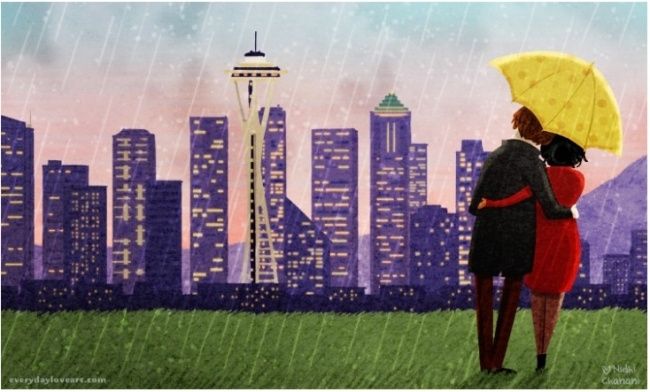 Disfrutar de la lluvia