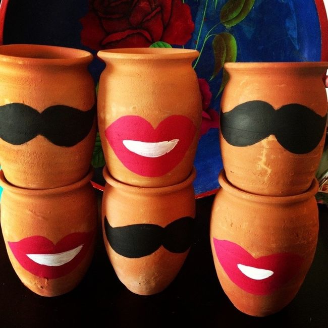 jarritos decorados