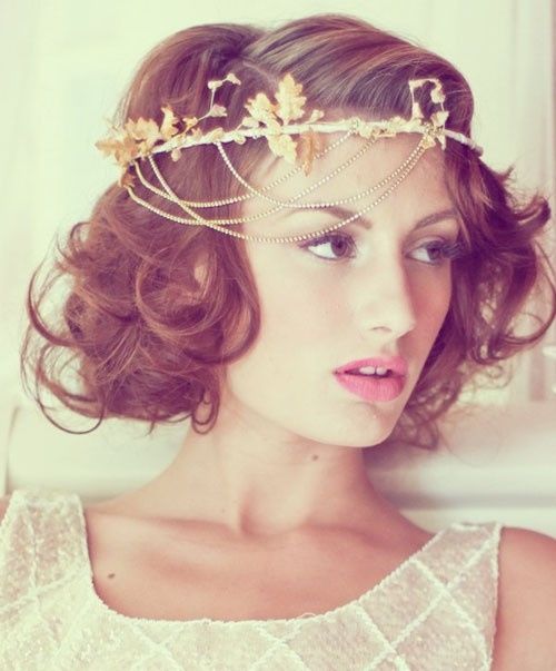 Novias de pelo corto