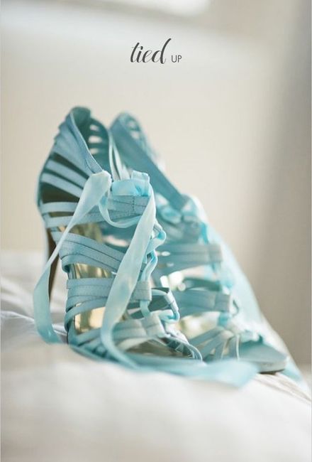 Zapatos "algo azul"Zapatos "algo azul"