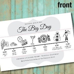 Programa de boda