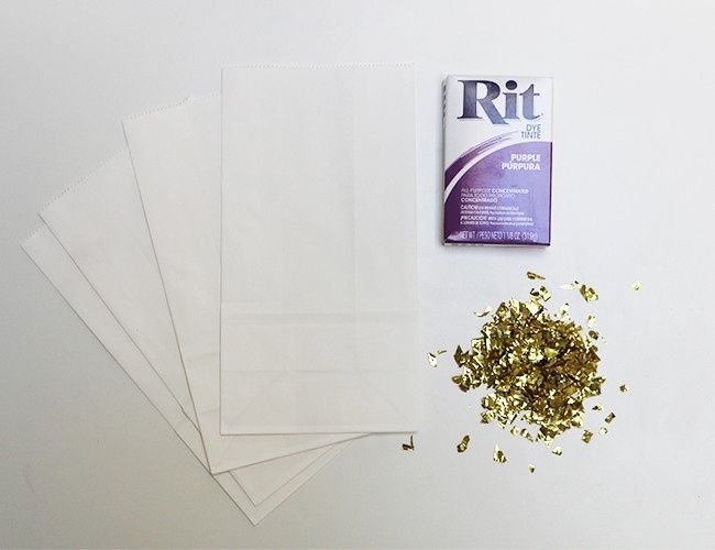 Bolsitas de confeti DIY