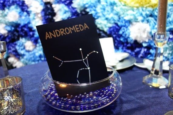 Boda inspirada en las estrellas