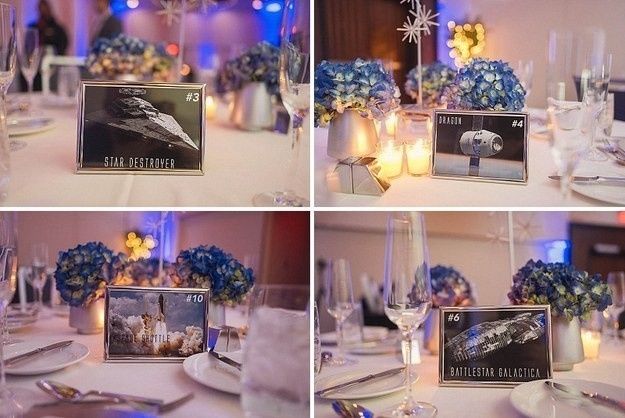 Boda inspirada en las estrellas