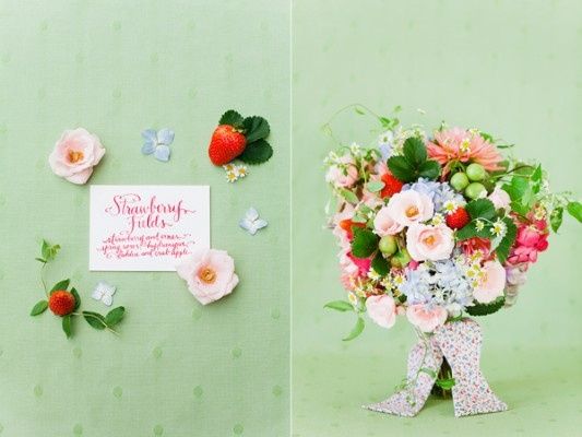 Boda con fresas