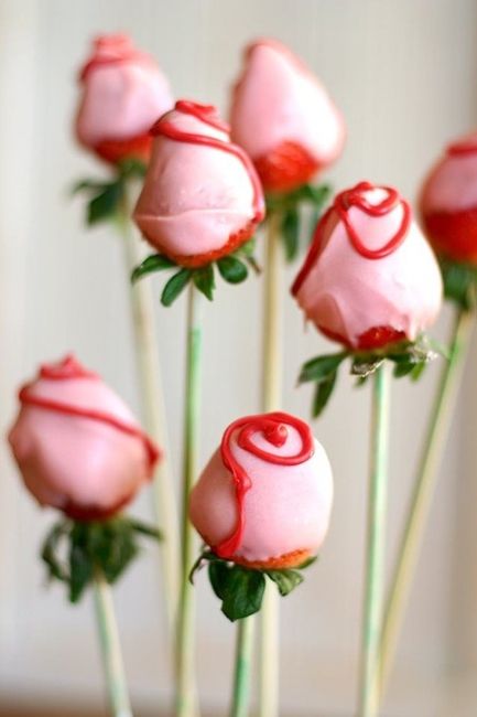 Boda con fresas
