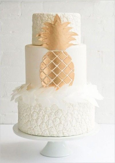 El pastel de boda!