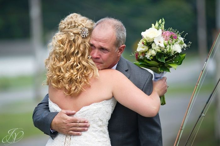 First look padre e hija
