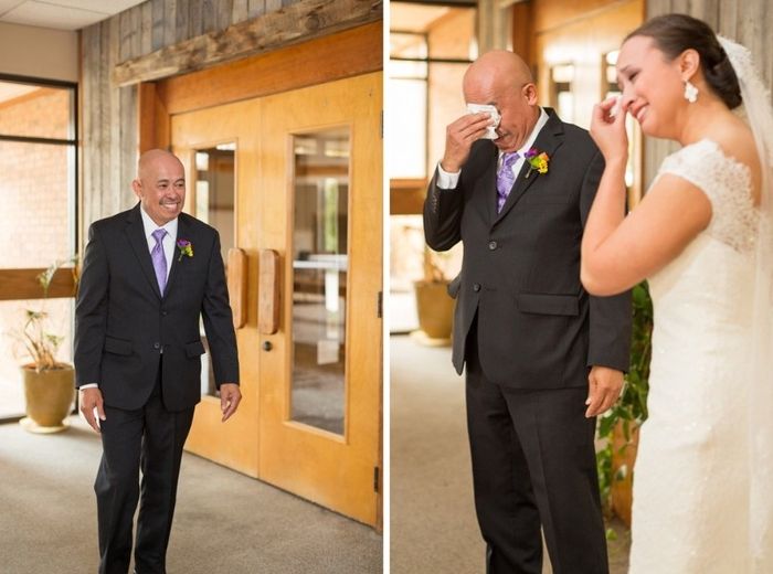 First look padre e hija