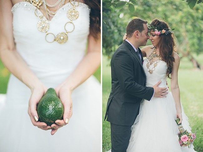 Boda con aguacates
