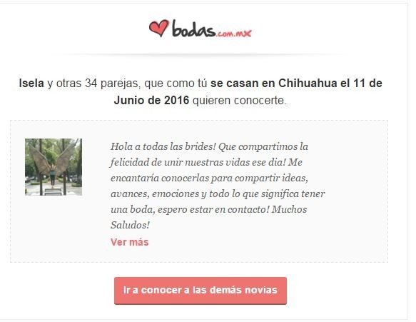 Novios que nos casamos en