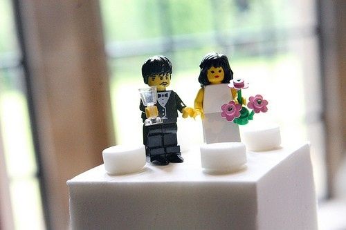10 muñecos originales para tu pastel de boda