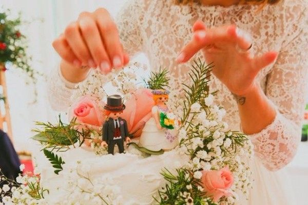 10 muñecos originales para tu pastel de boda