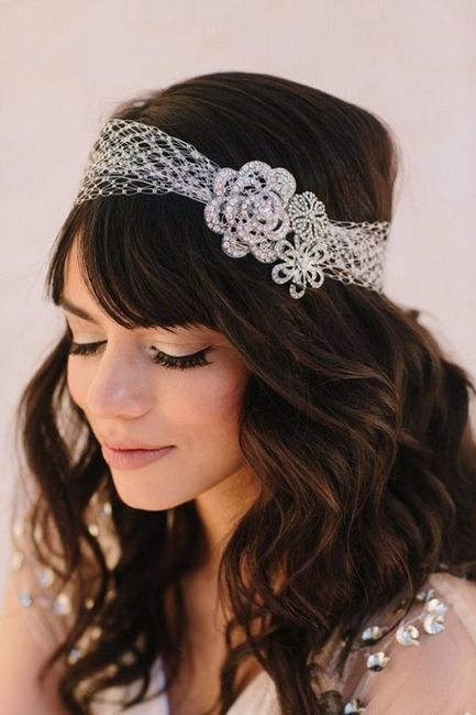 ¿Cómo imagina tu novio tu tocado de novia?