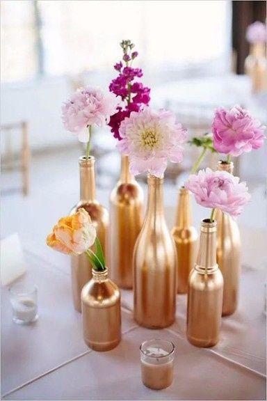 5 centros de mesa DIY 4