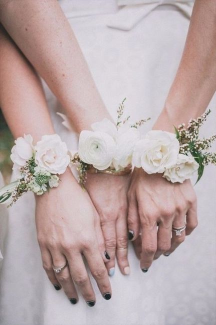Corsages para las damas de honor ¡vota por tu favorito!