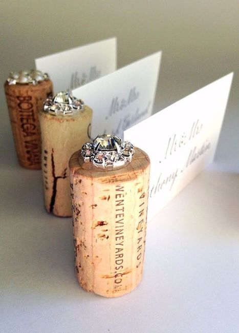 Ideas para tu boda con corchos