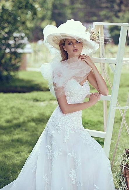Sombrero para novia ¿sí o no?