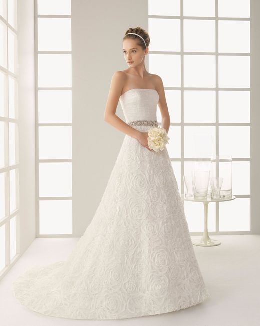 4 vestidos de novia corte evasé ¿cuál eliges?