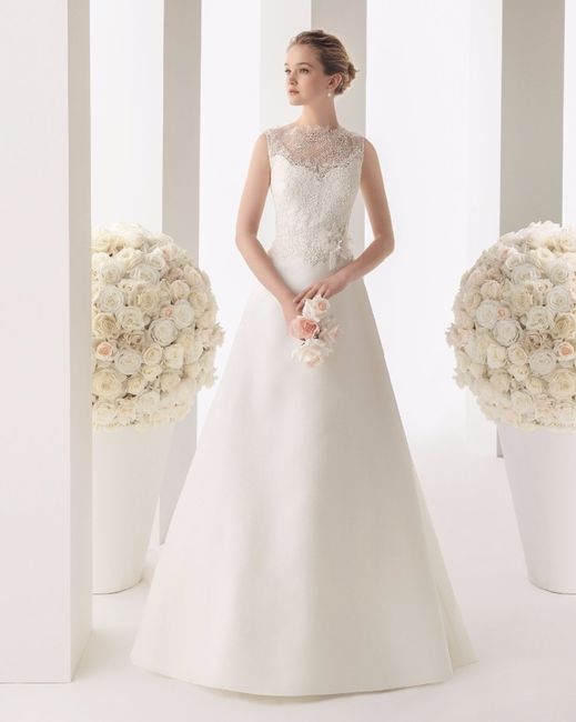4 vestidos de novia corte evasé ¿cuál eliges?