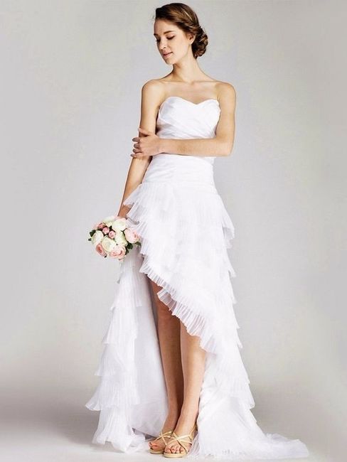 6 vestidos cortos con cola ¡vota por tu favorito!