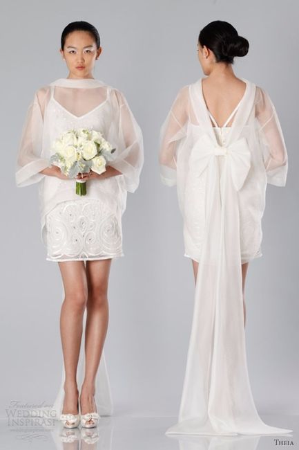 6 vestidos cortos con cola ¡vota por tu favorito!