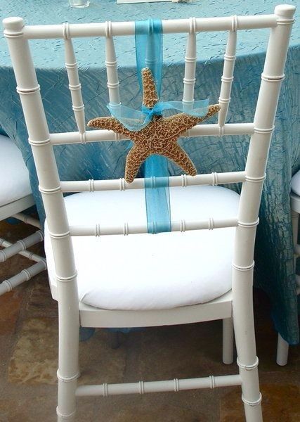 7 ideas para decorar las sillas con estrellas de mar