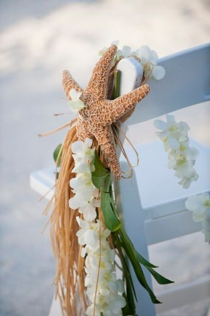 7 ideas para decorar las sillas con estrellas de mar