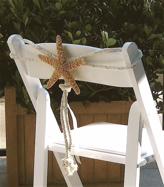 7 ideas para decorar las sillas con estrellas de mar