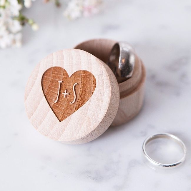6 cajitas porta anillos ¿cuál te gusta más?