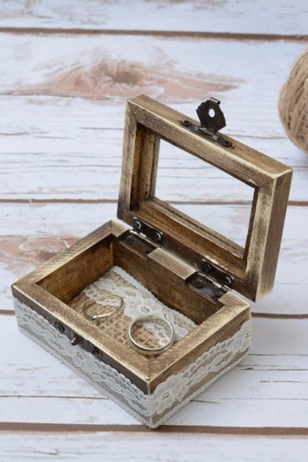 6 cajitas porta anillos ¿cuál te gusta más?