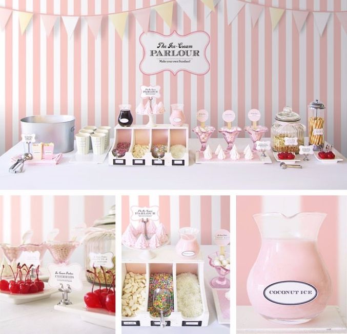 Candy bar rosa 